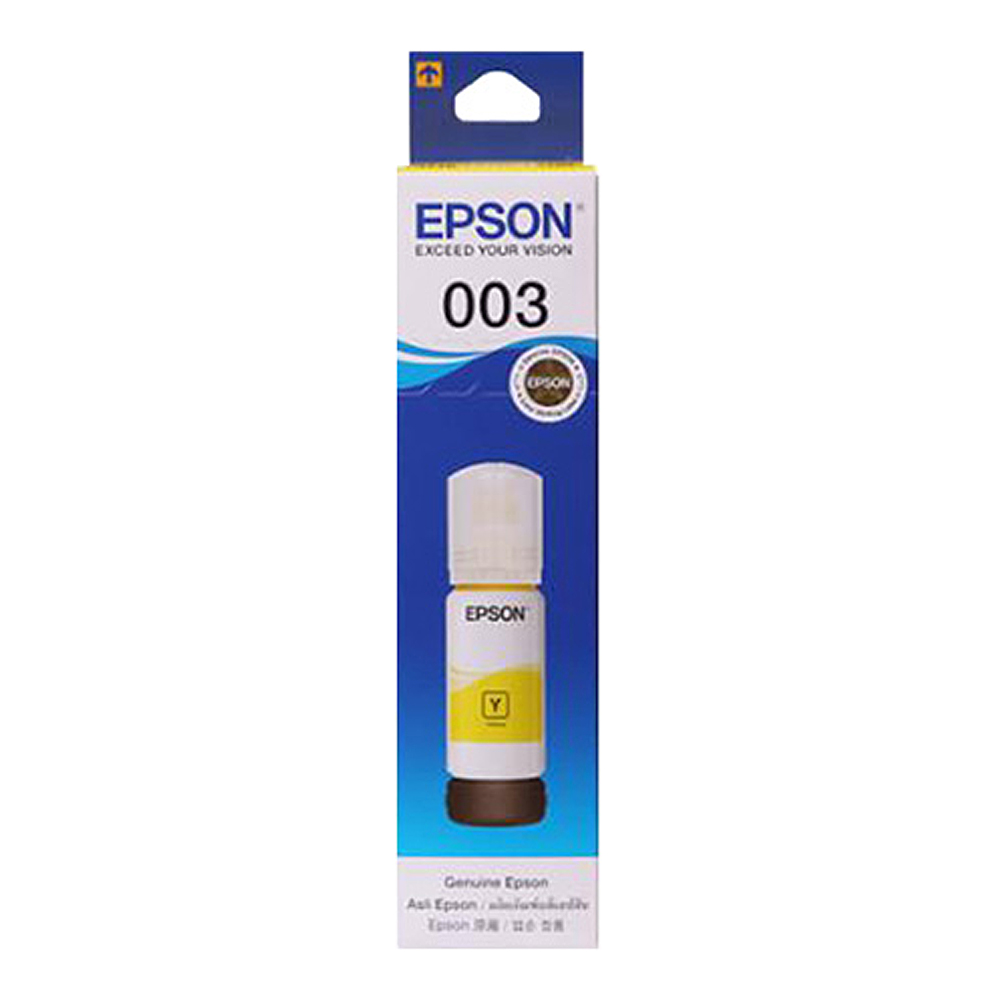 INK (หมึกสำหรับเครื่องพิมพ์) EPSON 003 (YELLOW) T00V400 FOR L3110/L3150