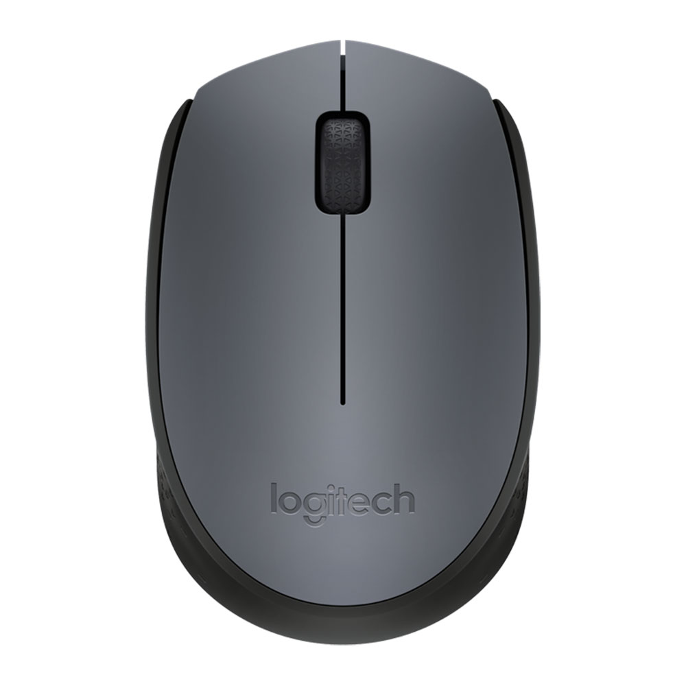 WIRELESS MOUSE (เมาส์ไร้สาย) LOGITECH M171 WIRELESS (GRAY)