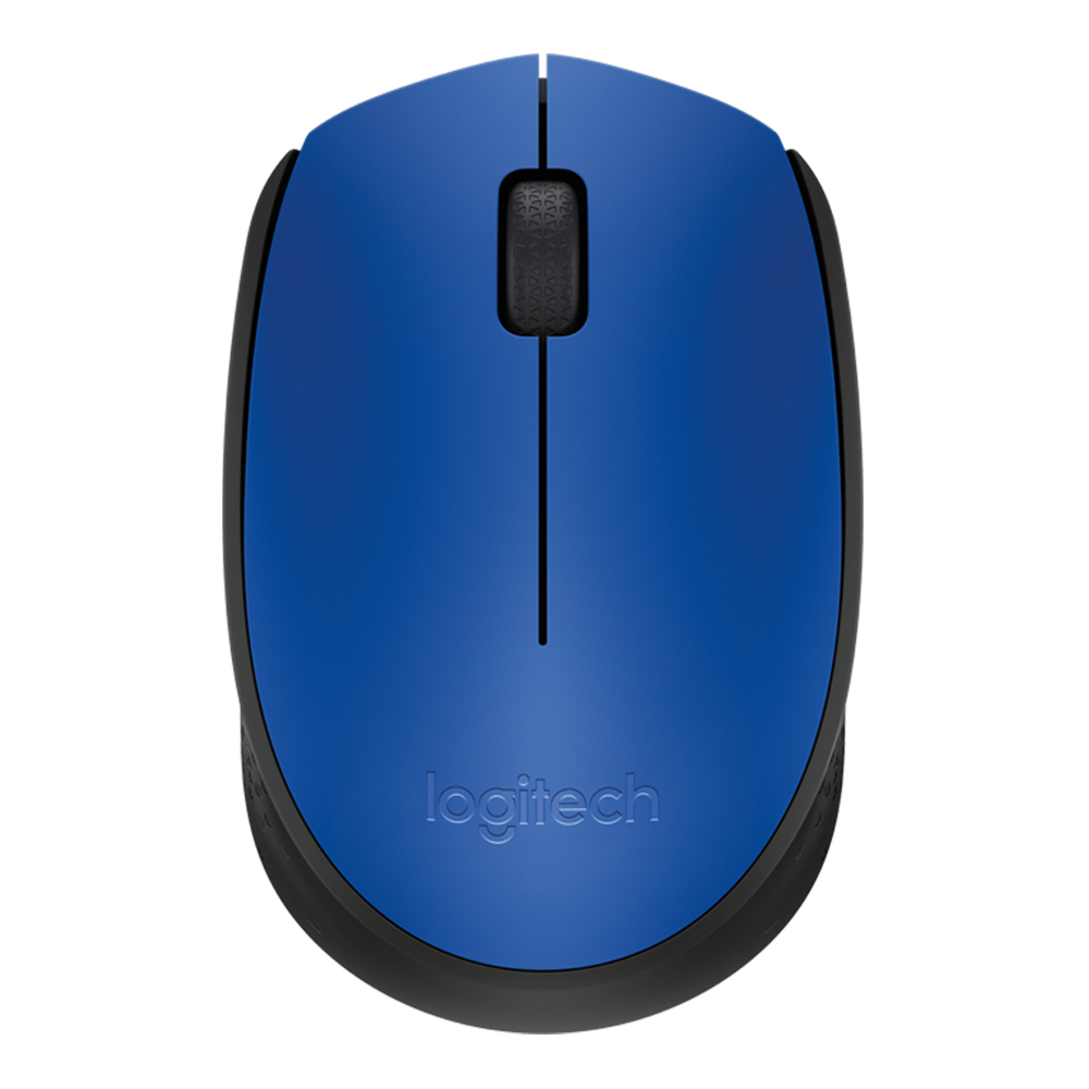 WIRELESS MOUSE (เมาส์ไร้สาย) LOGITECH M171 WIRELESS (BLUE)