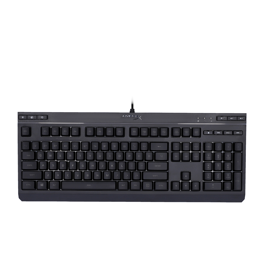 KEYBOARD (คีย์บอร์ด) HYPERX ALLOY CORE RGB (MEMBRANE) (EN) (RGB LED)