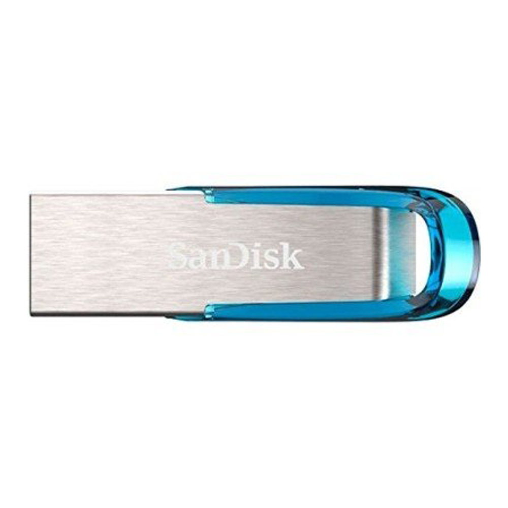 32 GB FLASH DRIVE (แฟลชไดร์ฟ) SANDISK ULTRA FLAIR (SDCZ73-032G-G46B) (BLUE)