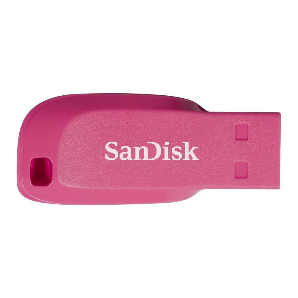 32 GB FLASH DRIVE (แฟลชไดร์ฟ) SANDISK CRUZER BLADE (SDCZ50C-032G-B35PE) (PINK)