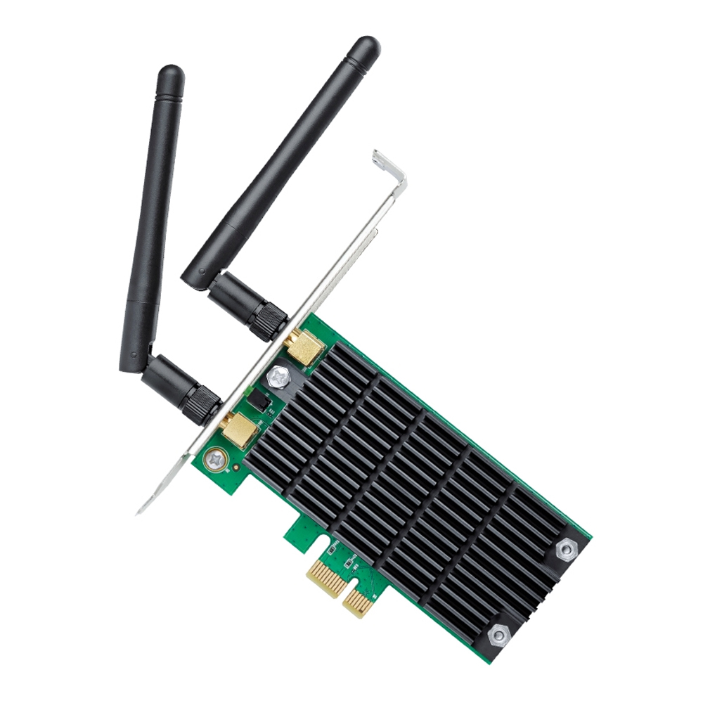 WIRELESS PCIe ADAPTER (การ์ดไวไฟ) TP-LINK ARCHER T4E - AC1200 WIRELESS DUAL BAND PCI EXPRESS ADAPTER