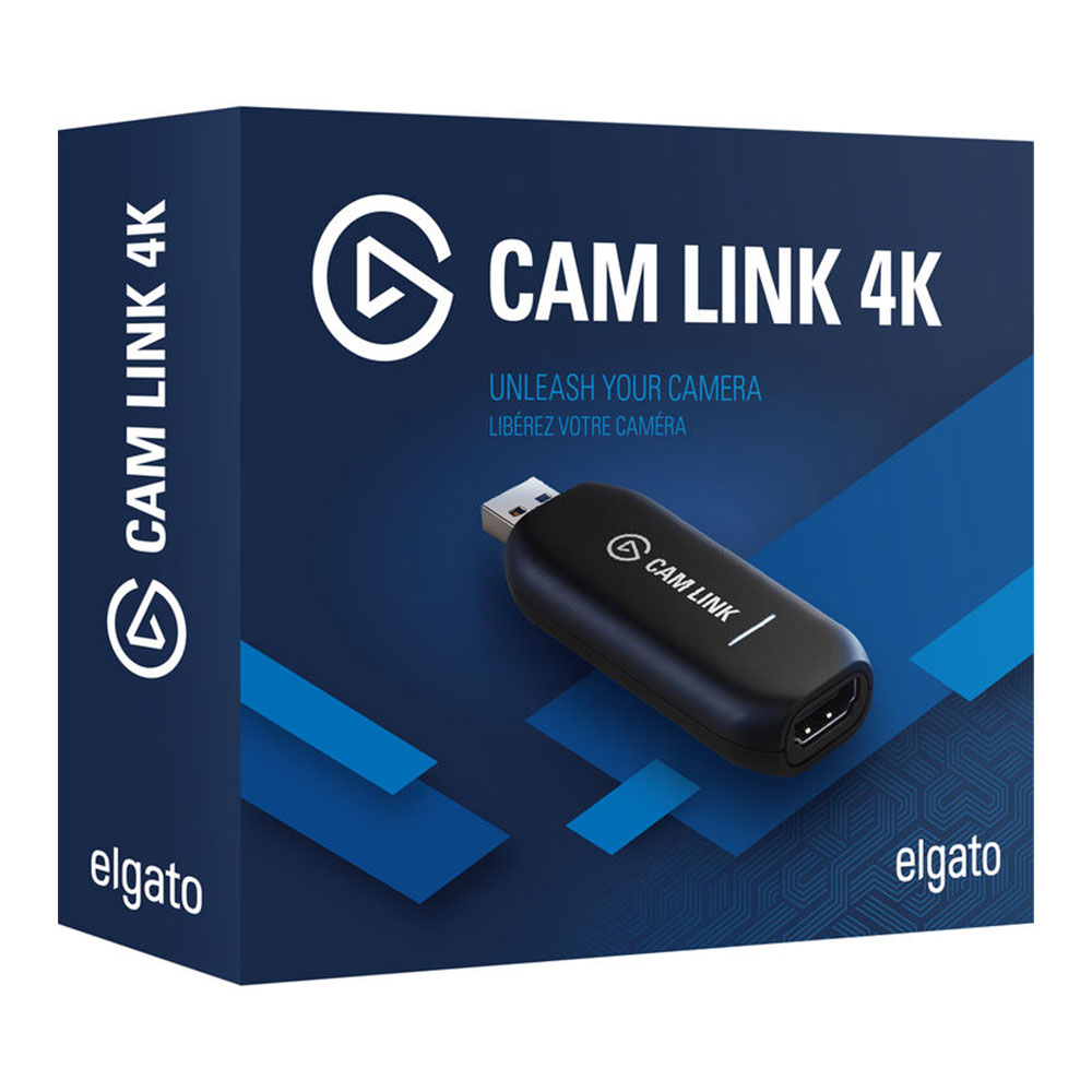 VIDEO CAPTURE DEVICE (อุปกรณ์จับภาพหน้าจอ) ELGATO CAM LINK 4K (10GAM9901)