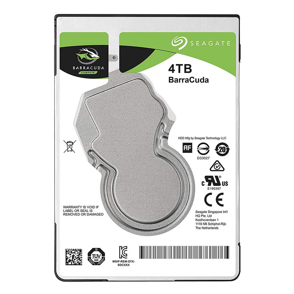 4 TB HDD 2.5 INCH (ฮาร์ดดิสก์โน้ตบุ๊ค) SEAGATE BARRACUDA 5400RPM SATA3 (ST4000LM024)