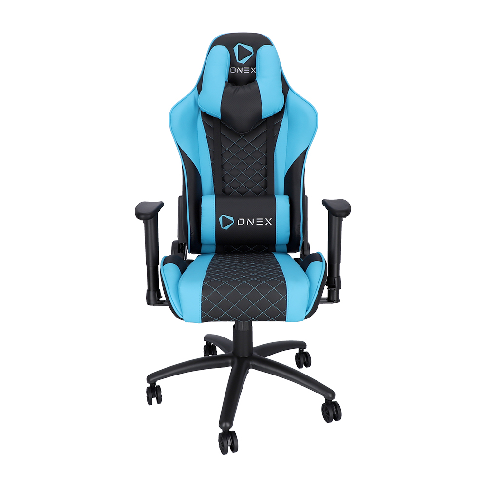 GAMING CHAIR (เก้าอี้เกมมิ่ง) ONEX GX3 (BLACK-BLUE) (สินค้าต้องประกอบก่อนใช้งาน)