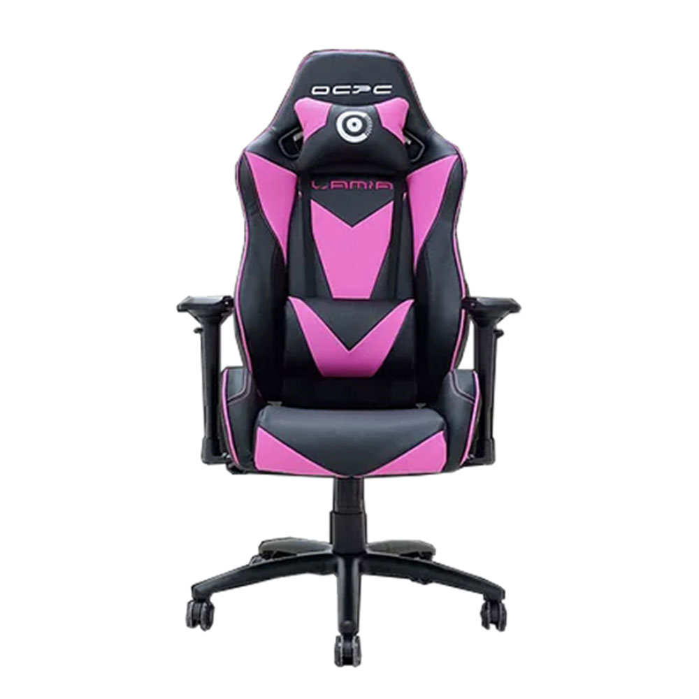 GAMING CHAIR (เก้าอี้เกมมิ่ง) OCPC LAMIA SERIES (OC-GC-LAM-HPK) (PINK-BLACK) (สินค้าต้องประกอบก่อนใช้งาน)