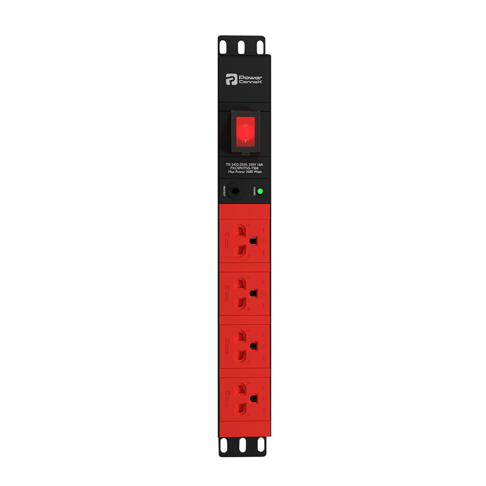 PLUG (ปลั๊กไฟ) POWERCONNEX 4-WAY (PXC5PHTNS-TS04)