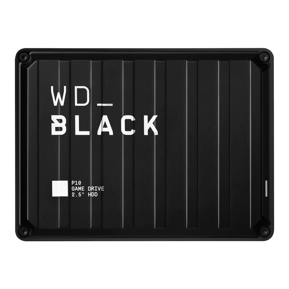 2 TB PORTABLE HDD (ฮาร์ดดิสก์พกพา) WD BLACK P10 GAME DRIVE (WDBA2W0020BBK)