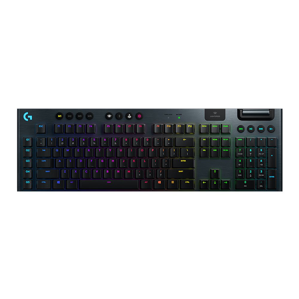 WIRELESS KEYBOARD (คีย์บอร์ดไร้สาย) LOGITECH G G913 LIGHTSPEED WIRELESS RGB (GL CLICKY SWITCH) (RGB LED) (EN/TH)