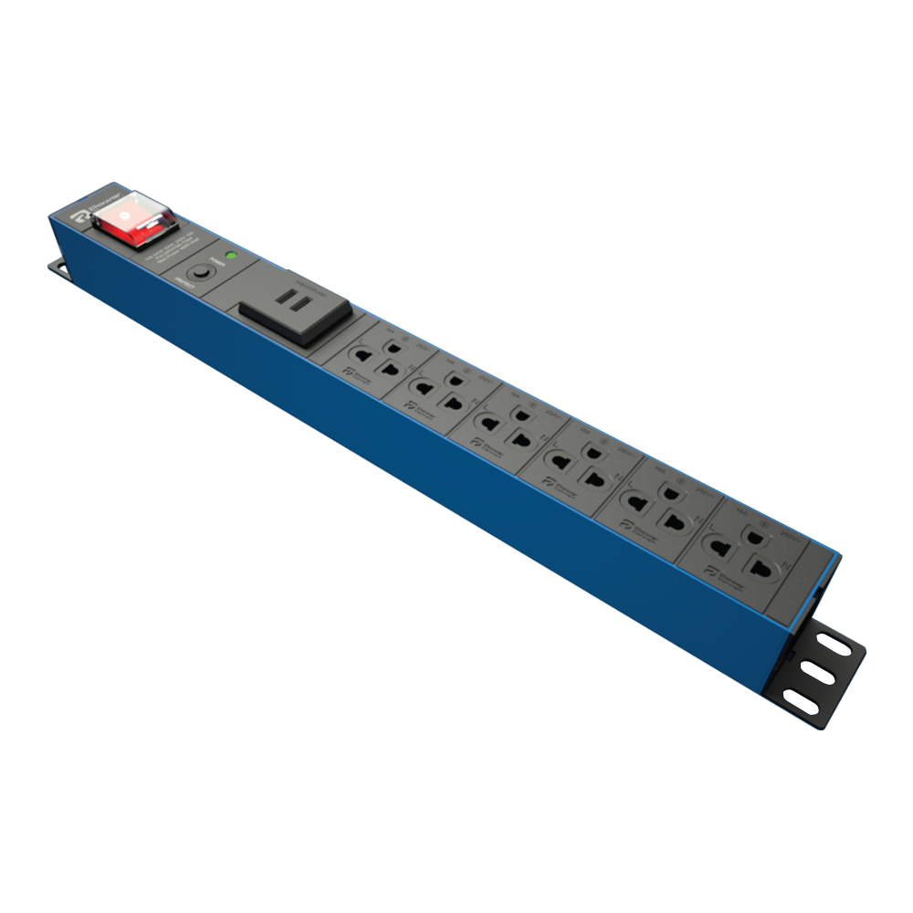 PLUG (ปลั๊กไฟ) POWERCONNEX 6-WAY USB 2 PORTS (PHTNS-TS06UB02)