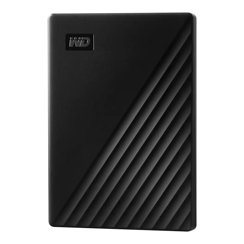 1 TB PORTABLE HDD (ฮาร์ดดิสก์พกพา) WD MY PASSPORT (BLACK) (WDBYVG0010BBK)