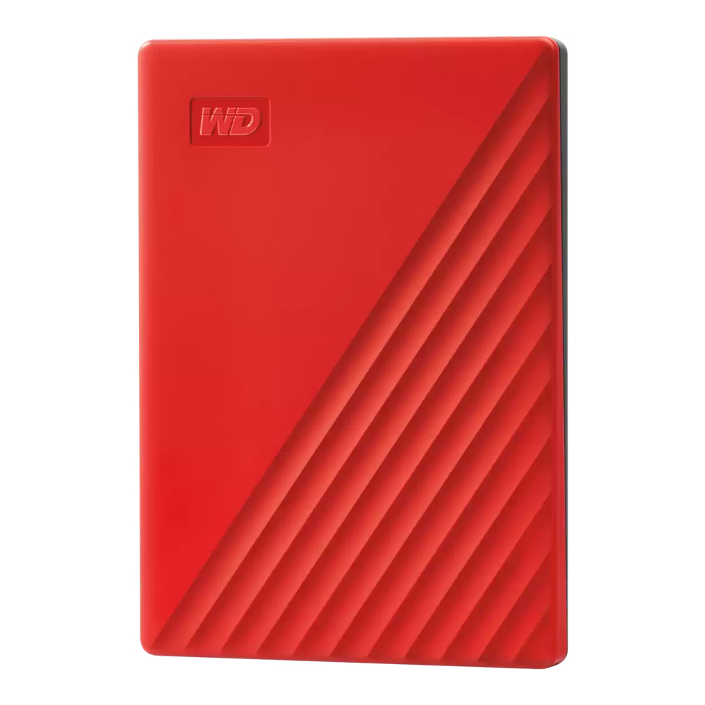 2 TB PORTABLE HDD (ฮาร์ดดิสก์พกพา) WD MY PASSPORT (RED) (WDBYVG0020BRD)