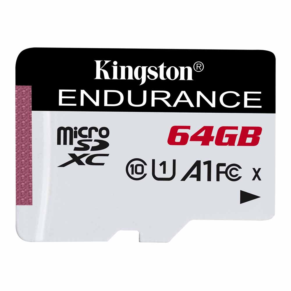 64 GB MICRO SD CARD (ไมโครเอสดีการ์ด) KINGSTON HIGH-ENDURANCE MICROSD MEMORY CARD (SDCE/64GB)