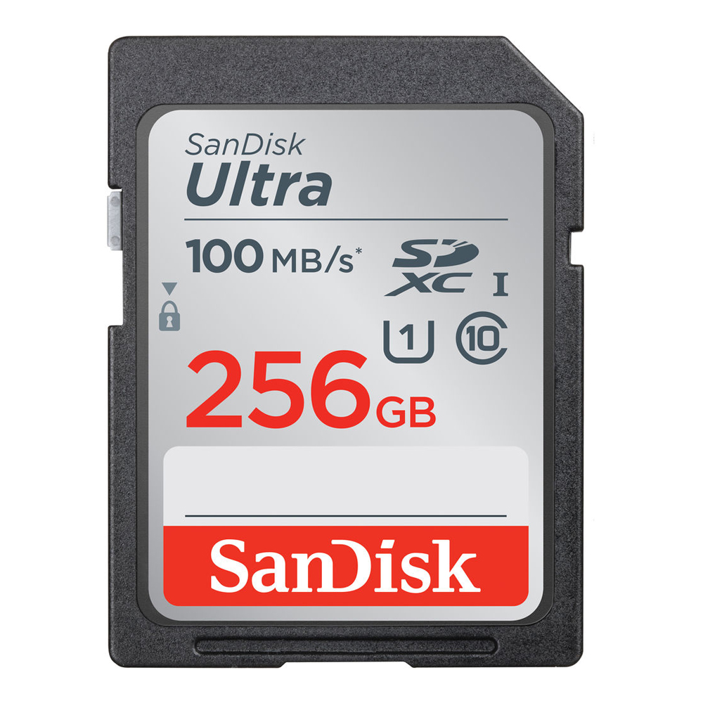 256 GB SD CARD (เอสดีการ์ด) SANDISK ULTRA SDXC CLASS 10 (SDSDUNR-256G-GN6IN)