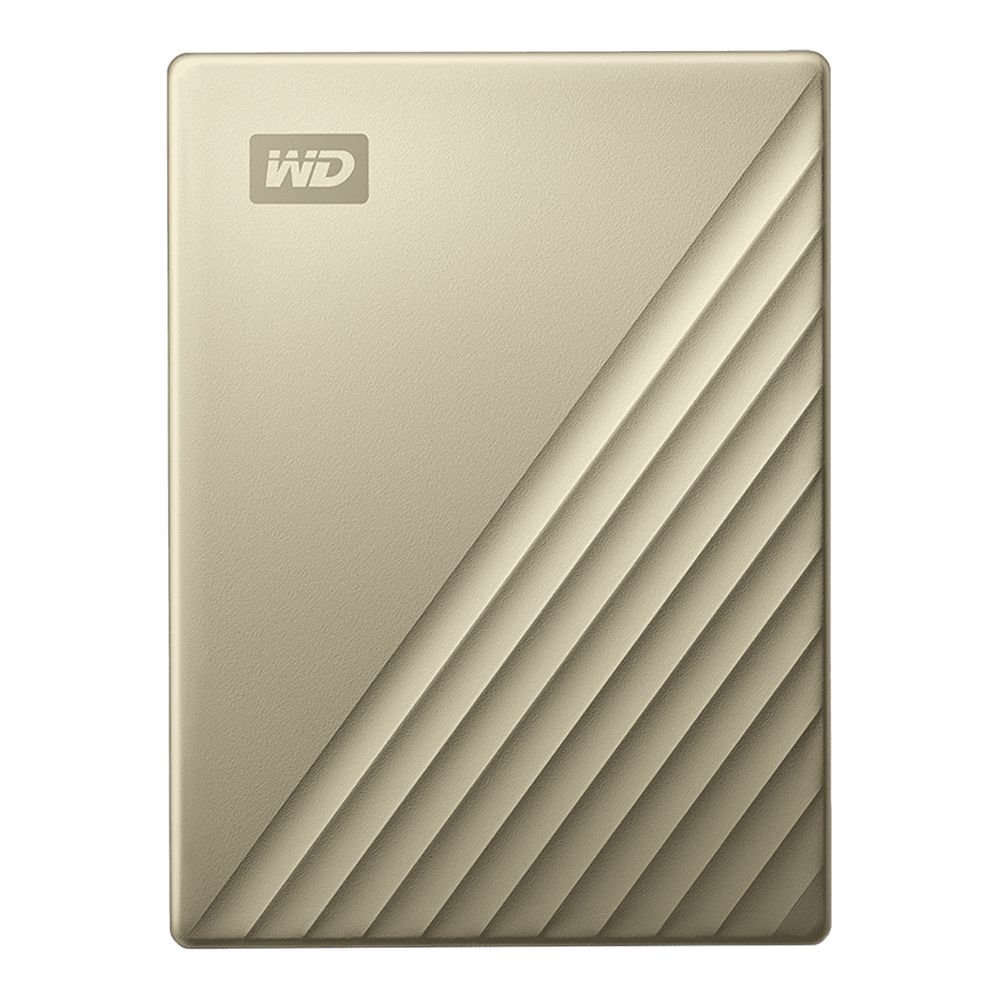 2 TB PORTABLE HDD (ฮาร์ดดิสก์พกพา) WD MY PASSPORT ULTRA (GOLD) (WDBC3C0020BGD)