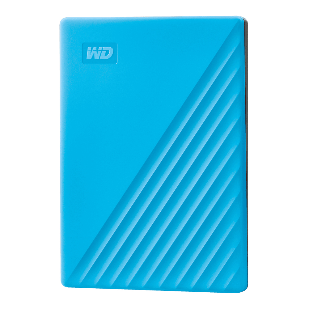 1 TB PORTABLE HDD (ฮาร์ดดิสก์พกพา) WD MY PASSPORT (SKY) (WDBYVG0010BBL)