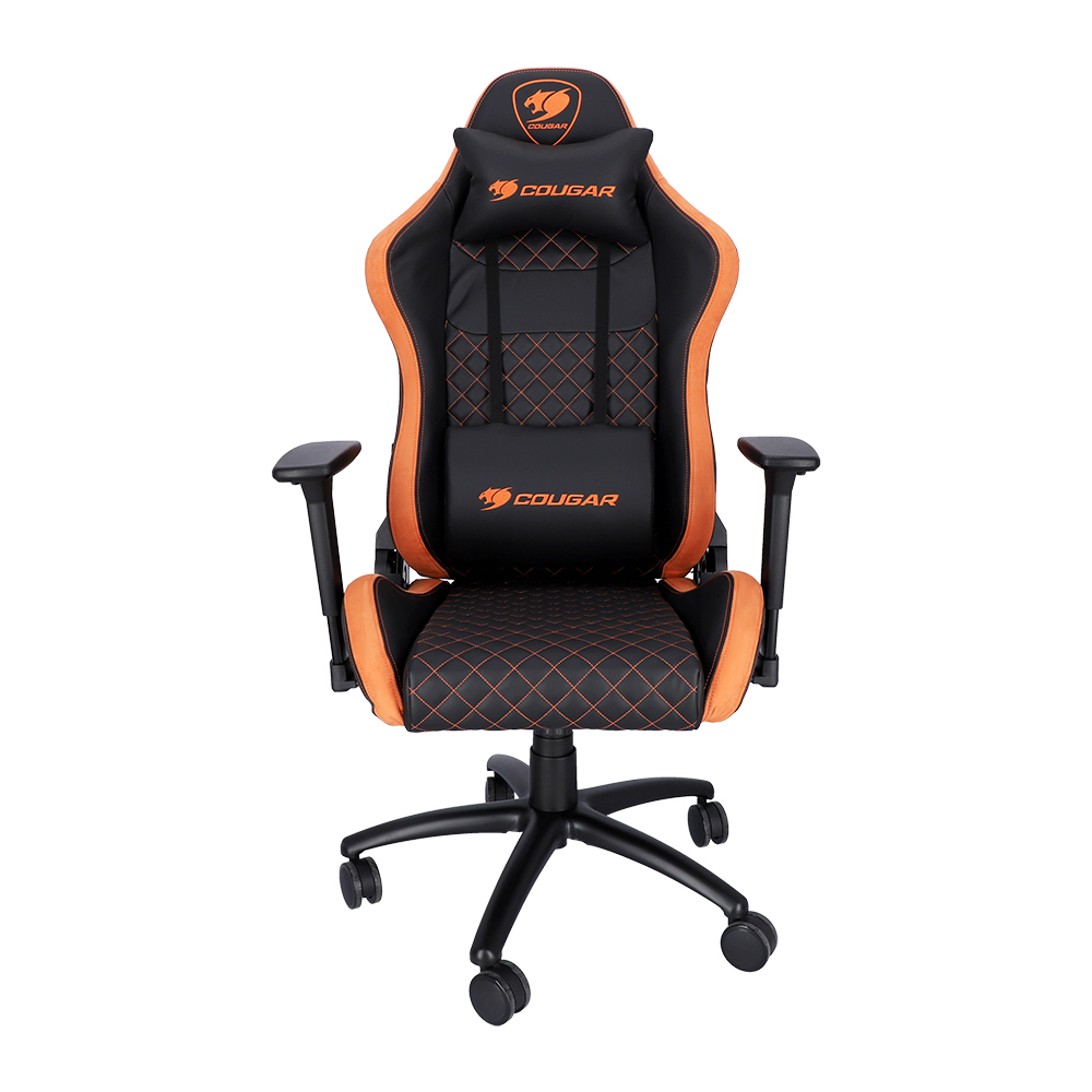 GAMING CHAIR (เก้าอี้เกมมิ่ง) COUGAR GAMING ARMOR PRO (BLACK-ORANGE) (สินค้าต้องประกอบก่อนใช้งาน)