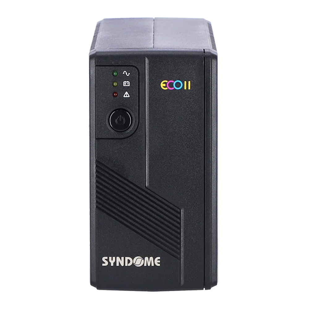 UPS (เครื่องสำรองไฟฟ้า) SYNDOME ECO-II 800 (800 VA/360 WATT)