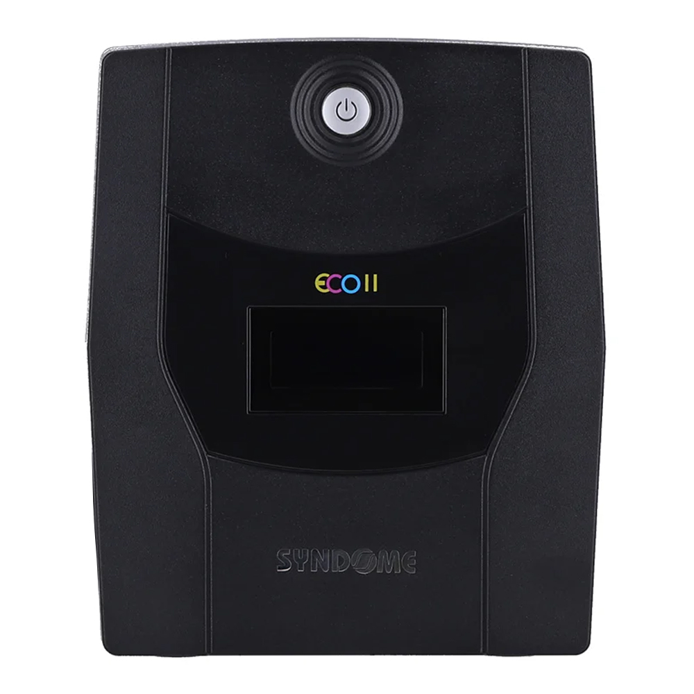 UPS (เครื่องสำรองไฟฟ้า) SYNDOME ECO-II 1500 LCD (1500 VA/900 WATT)