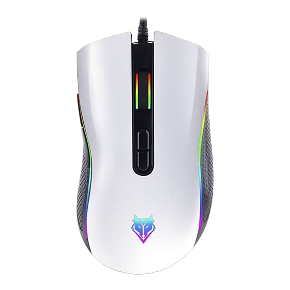 MOUSE (เมาส์) NUBWO PLESIOS NM-89M (WHITE)
