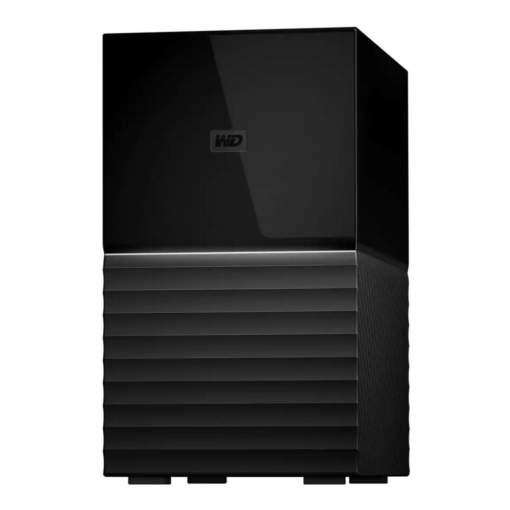 20 TB EXTERNAL HDD (ฮาร์ดดิสก์ภายนอก) WD MY BOOK DUO (WDBFBE0200JBK)