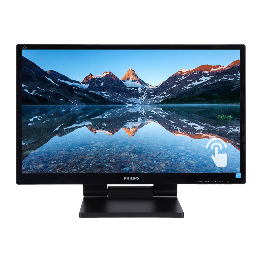 MONITOR (จอมอนิเตอร์) PHILIPS 242B9T/00 - 23.8 INCH IPS FHD 60Hz TOUCH SCREEN