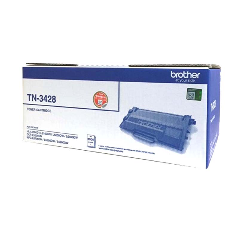 TONER (หมึกสำหรับเครื่องพิมพ์) BROTHER TN-3428 ORIGINAL TONER CARTRIDGE (BLACK)