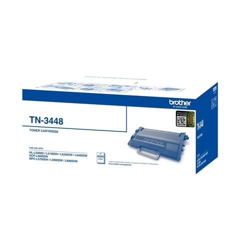TONER (หมึกสำหรับเครื่องพิมพ์) BROTHER TN-3448 BLACK