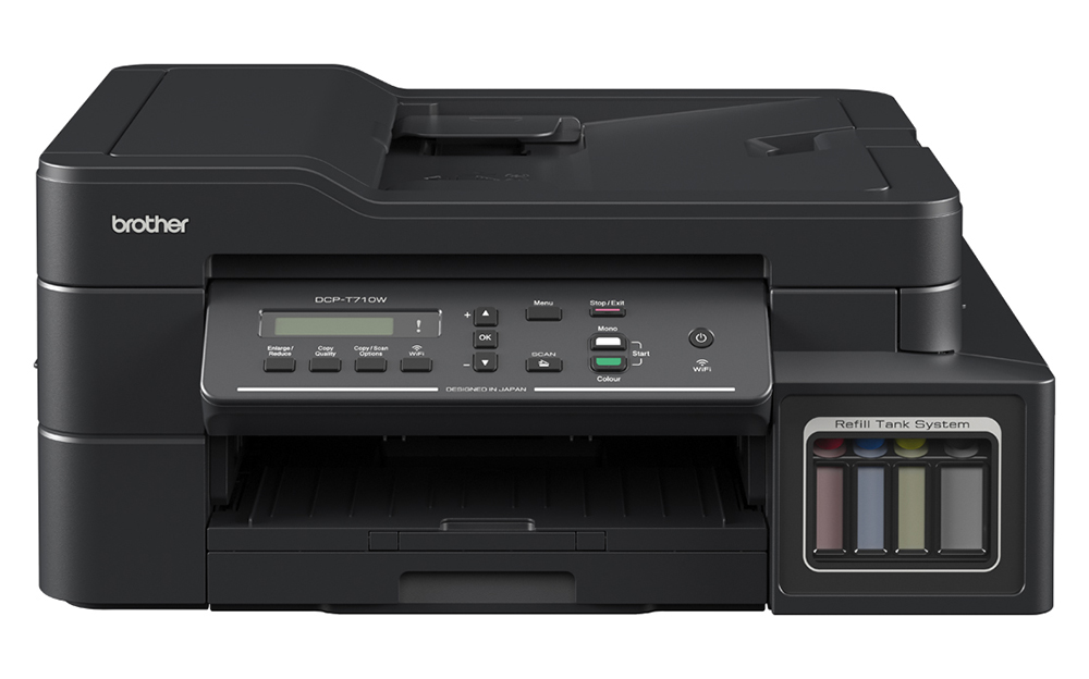 PRINTER (เครื่องพิมพ์ไร้สาย) BROTHER DCP-T710W INKJET ALL-IN-ONE