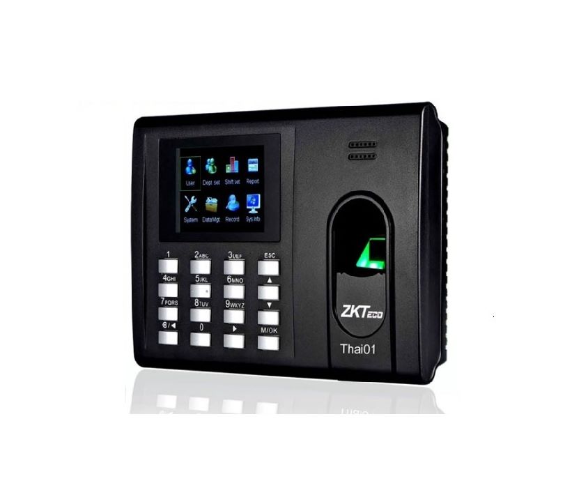 FINGERSCAN DEVICE (เครื่องสแกนลายนิ้วมือ) ZKTECO THAI01 (BLACK)