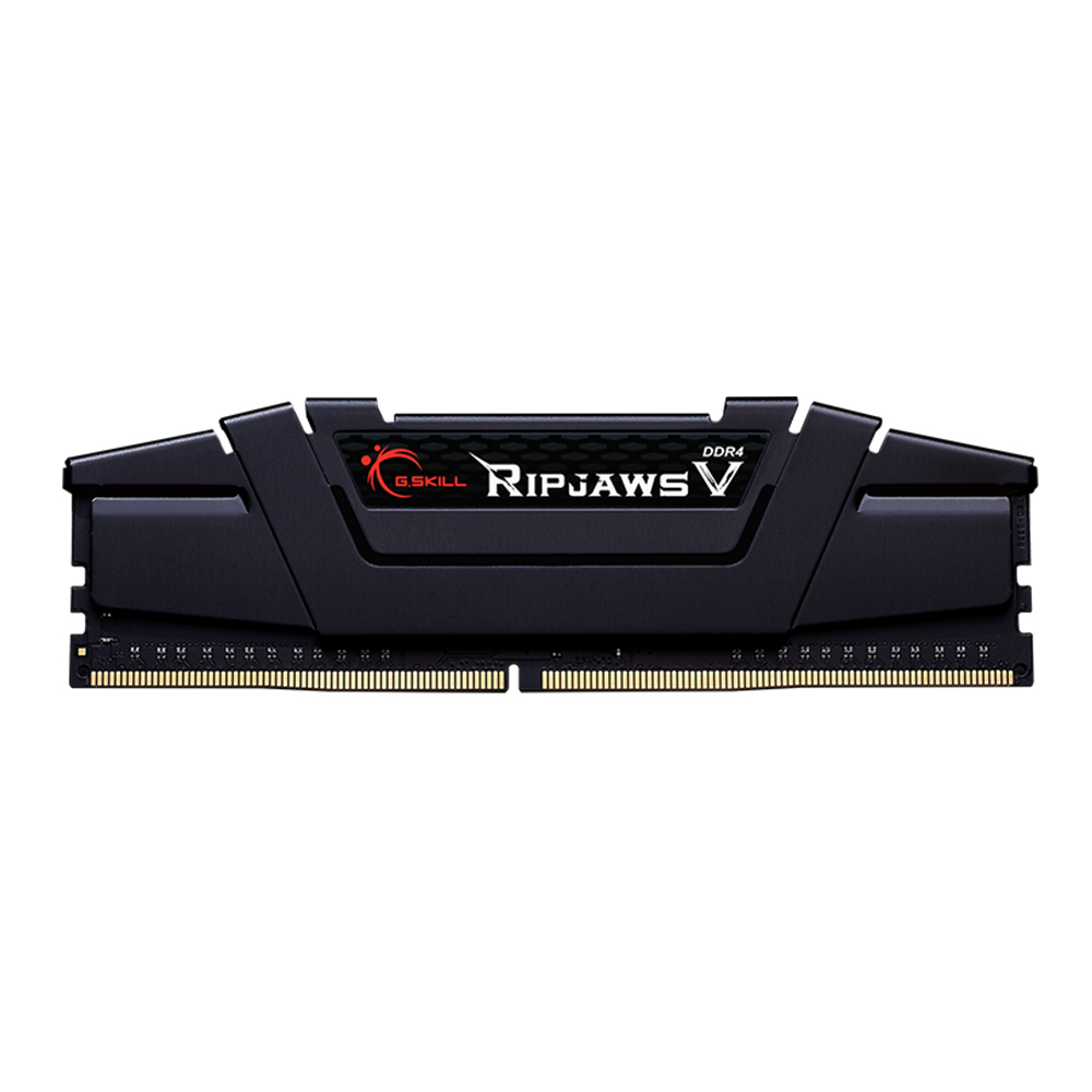 16GB (16GBx1) DDR4 3200MHz RAM (หน่วยความจำ) G.SKILL RIPJAWS V (F4-3200C16S-16GVK)