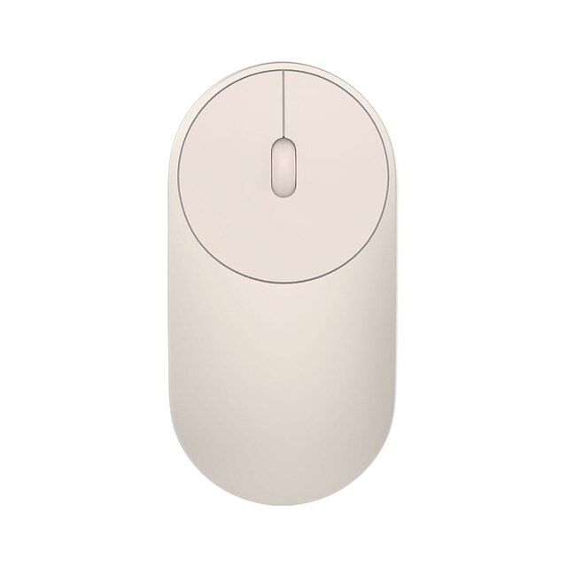 MOUSE (เมาส์บลูทูธ) XIAOMI MI PORTABLE MOUSE XMI-HLK4008GL (GOLD)