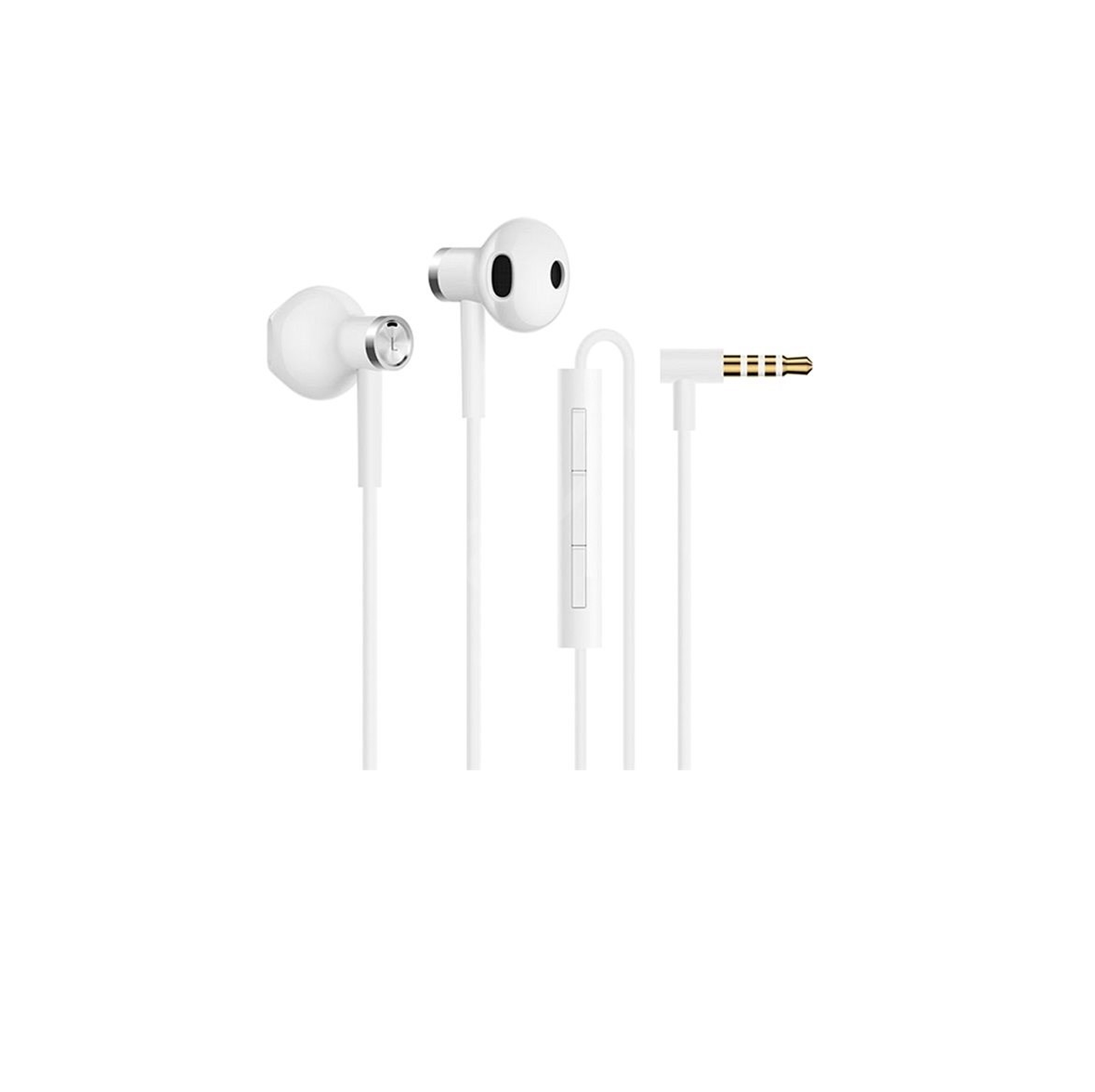 HEADRPHONES (หูฟัง) XIAOMI MI DUAL DRIVER EARPHONES ZBW4406TY (WHITE)