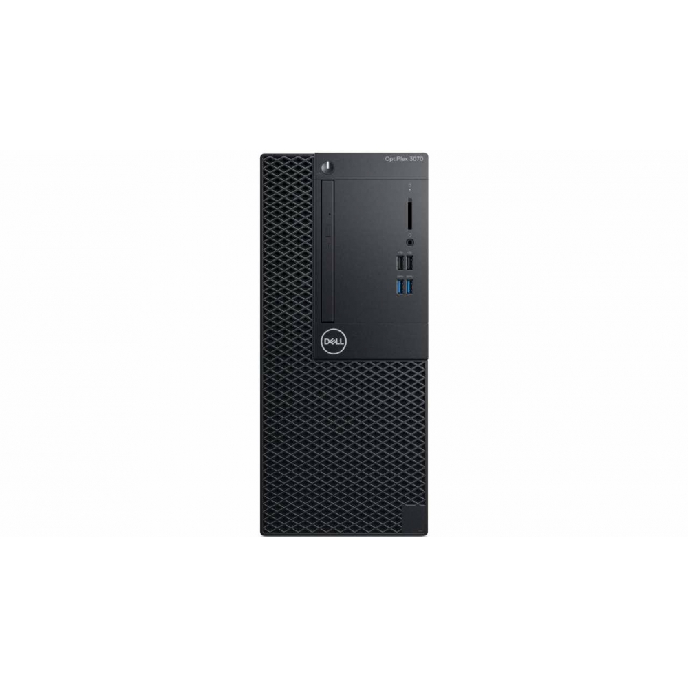 DESKTOP PC (คอมพิวเตอร์ตั้งโต๊ะ) DELL OPTIPLEX 3070 MT SNS37MT007 i7-9700 NVIDIAGT730(2G) 8G 256SSD+1TB Ubu (BLACK)