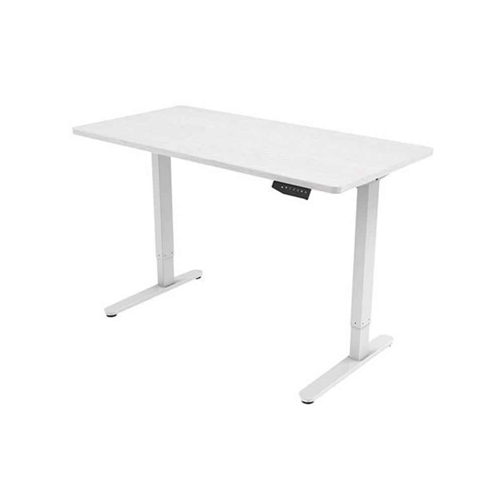 HEIGHT ADJUSTABLE DESK (โต๊ะทำงานปรับระดับ) FLEXISPOT FSP-ZB1407W-TABLETOP (WHITE)/PRE-ASSEMBLED DESK FSP-L203W-FRAME (WHITE)