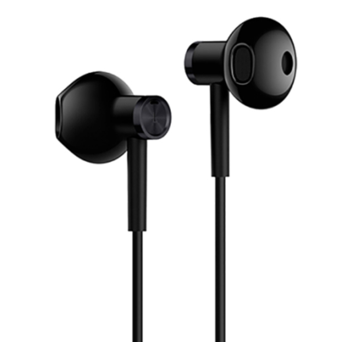 EARPHONES (หูฟัง) MI DUAL DRIVER EARPHONES ZBW4407TY 3.5MM (BLACK)