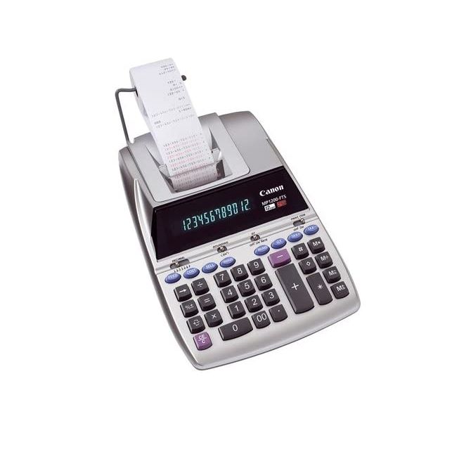CALCULATOR (เครื่องคิดเลข) CANON MP-1200FTS (GRAY)