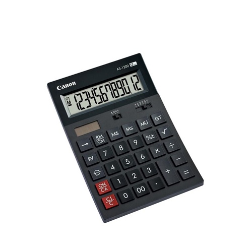 CALCULATOR (เครื่องคิดเลข) CANON AS-2200 (BLACK)
