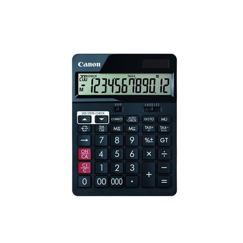 CALCULATOR (เครื่องคิดเลข) CANON AS-2288R (BLACK)