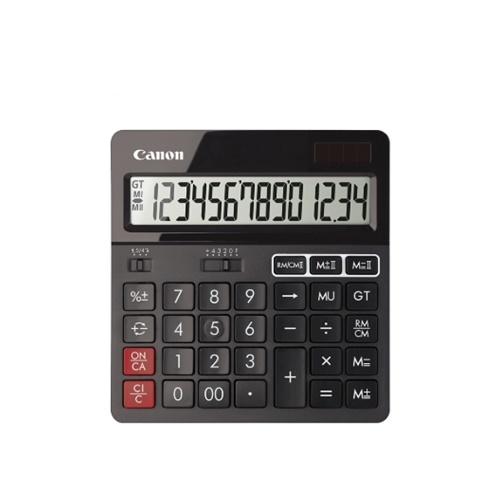 CALCULATOR (เครื่องคิดเลข) CANON AS-240 (BLACK)