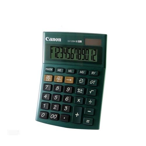 CALCULATOR (เครื่องคิดเลข) CANON LS-120Hi III (GREEN)