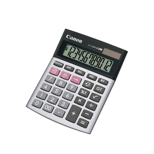 CALCULATOR (เครื่องคิดเลข) CANON LS-120Hi III (GRAY)