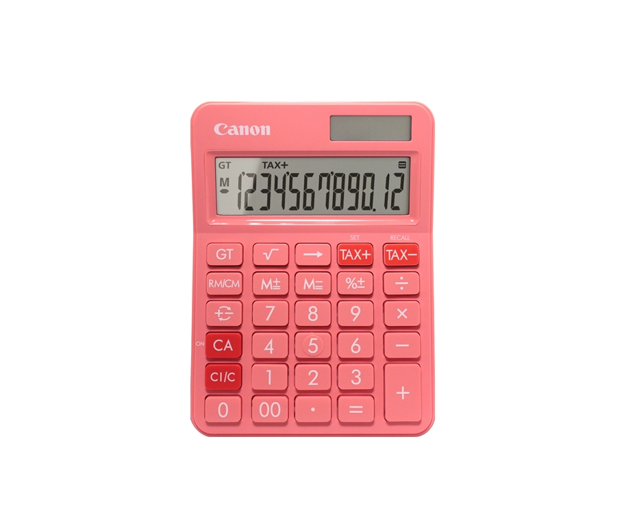 CALCULATOR (เครื่องคิดเลข) CANON LS-125T CALCULATOR (ORANGE)