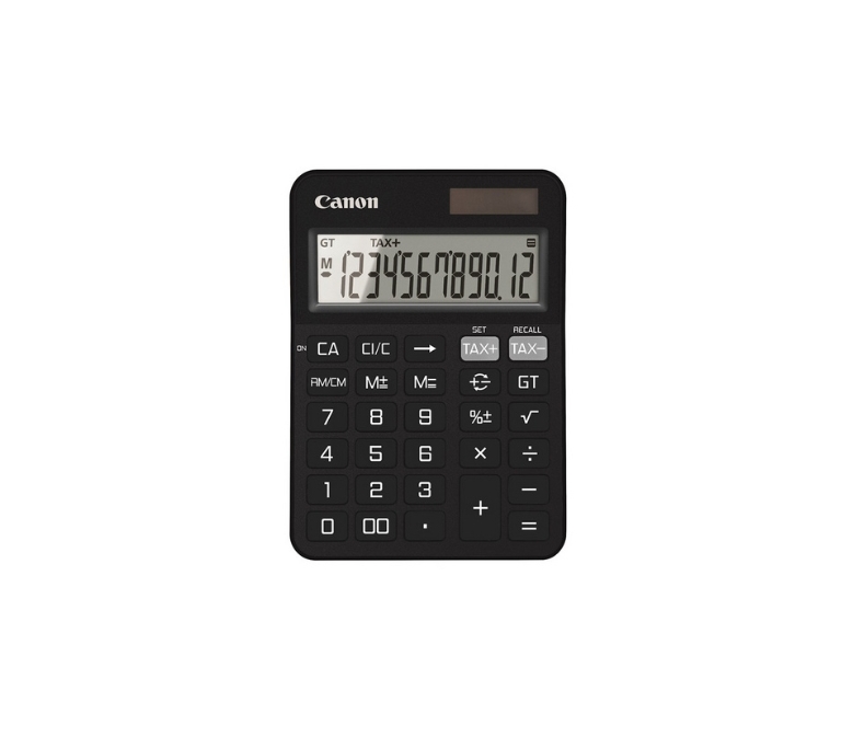 CALCULATOR (เครื่องคิดเลข) CANON KS-125T CALCULATOR (BLACK)