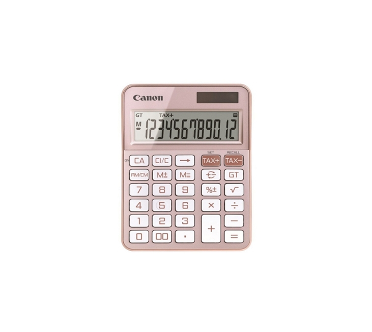 CALCULATOR (เครื่องคิดเลข) CANON KS-125T CALCULATOR (PINK)