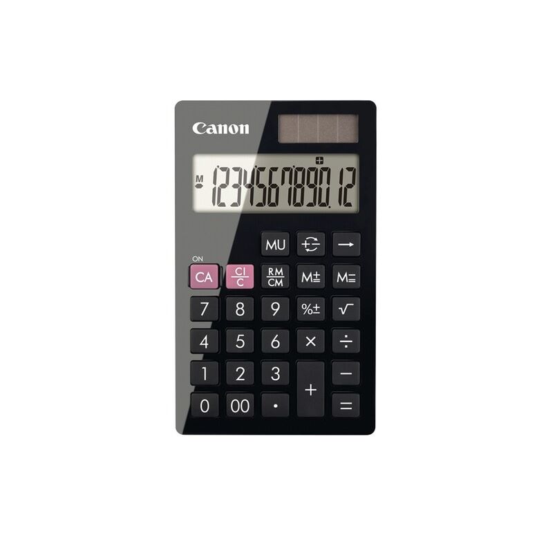 CALCULATOR (เครื่องคิดเลข) CANON LS-12H (BLACK)
