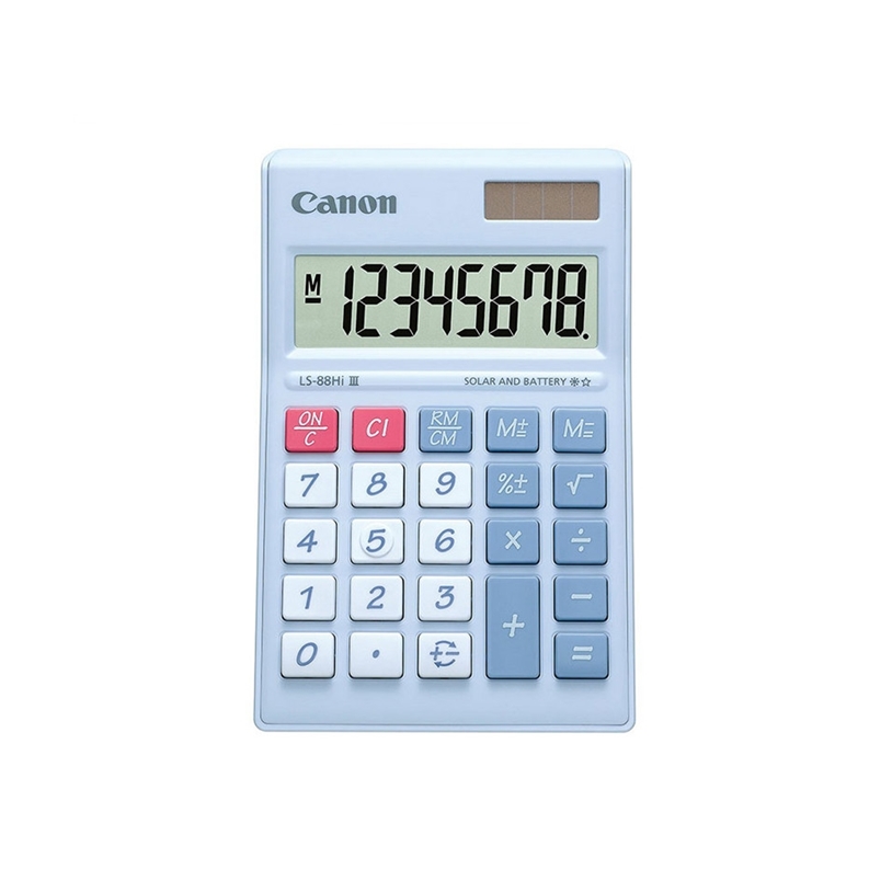 CALCULATOR (เครื่องคิดเลข) CANON LS-88Hi III (PURPLE)