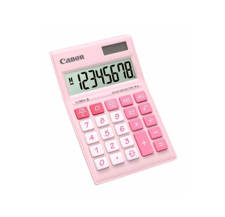 CALCULATOR (เครื่องคิดเลข) CANON LS-88Hi III (PINK)