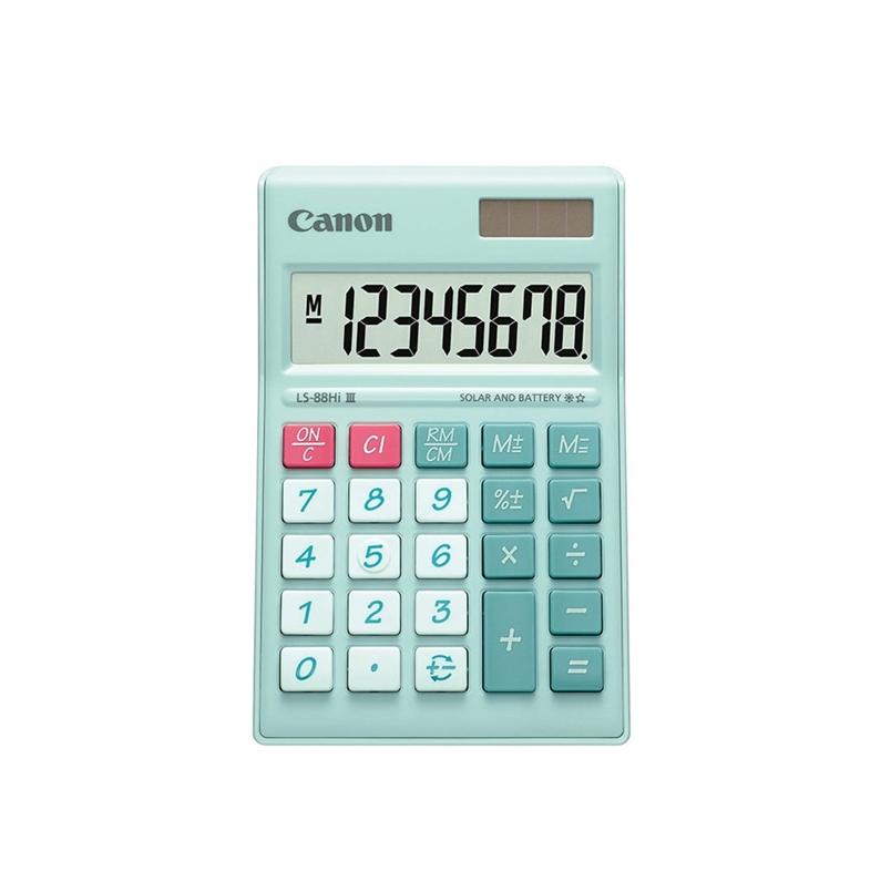 CALCULATOR (เครื่องคิดเลข) CANON LS-88Hi III (GREEN)